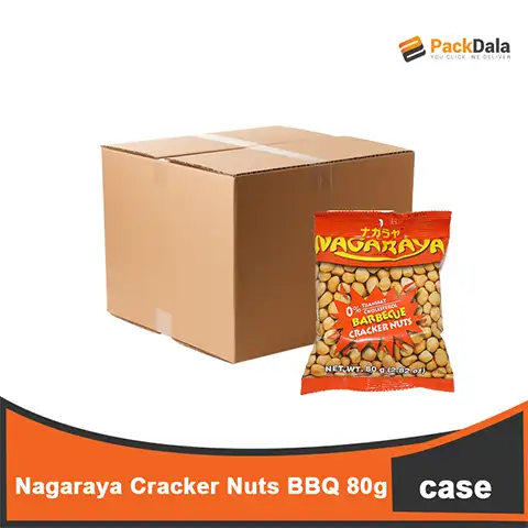 Picture of Nagaraya Cracker Nuts BBQ 60x80g  CASE