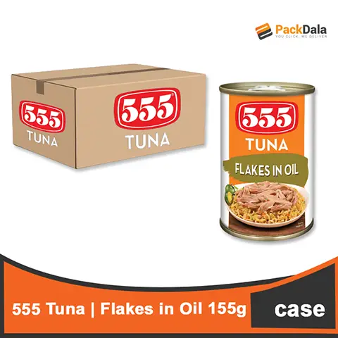 Picture of 555 Tuna Flakes n Oil 155g CASE