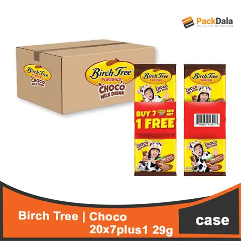 Picture of Birch Tree Fortified Choco 20x7plus1 29g  PRM  CASE