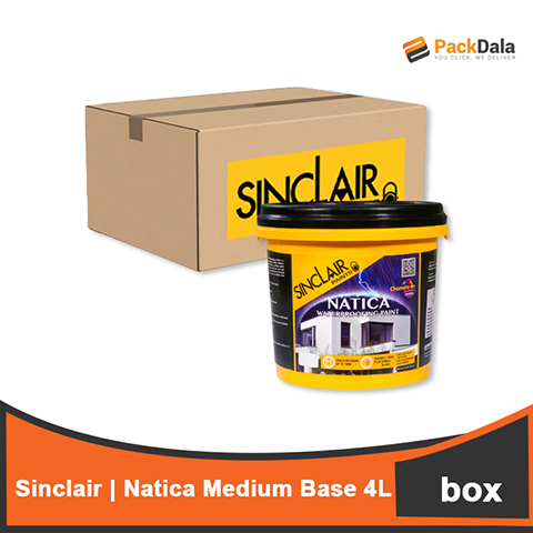 Picture of SINCLAIR Natica Medium Base 4L x 4pcs rp BOX