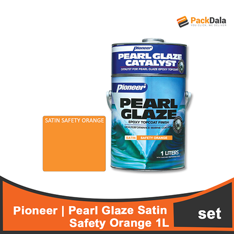 Picture of Pearl Glaze Satin Safety Orange 12setx1L  SET