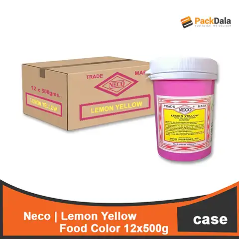 Picture of Neco Lemon Yellow 500gx12pc nrp CASE
