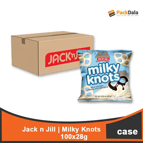 Picture of Jack n Jill Milky Knots 100x28g  CASE