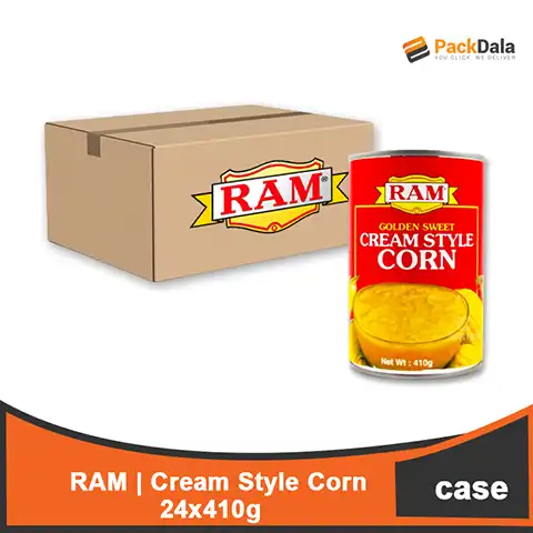 Picture of Ram Cream Style Corn 24x410g CASE