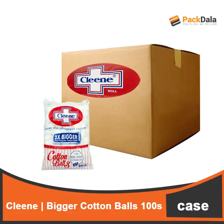 Picture of Cleene Bigger Cot. Balls 24x100s  CASE