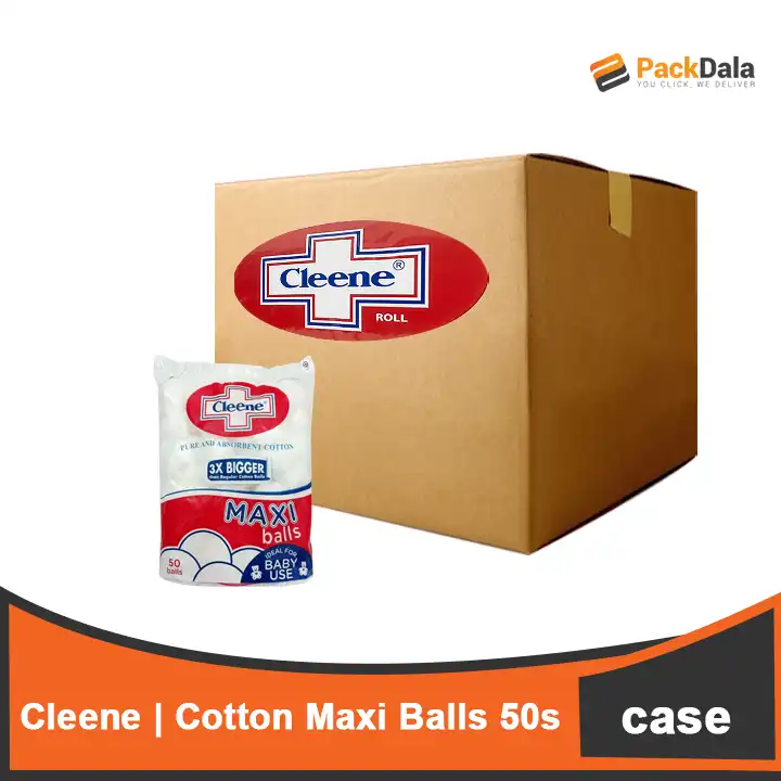Picture of Cleene Cot. Maxi Balls 36x50s  CASE