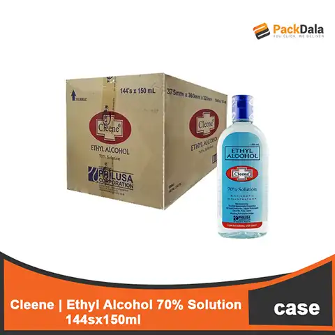Picture of Cleene Ethyl Alc 70p 144x150ml  CASE