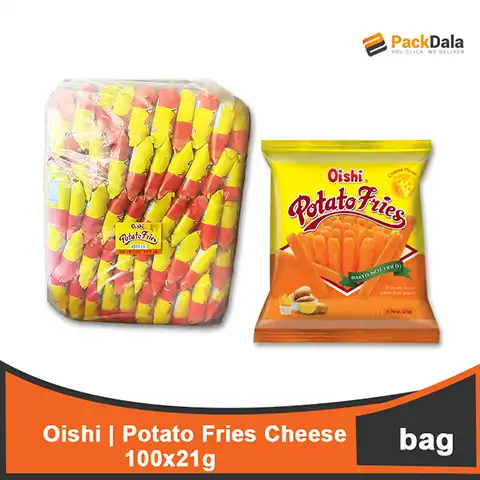 Picture of Oishi Potato Fries Cheese Flavor 100x21g