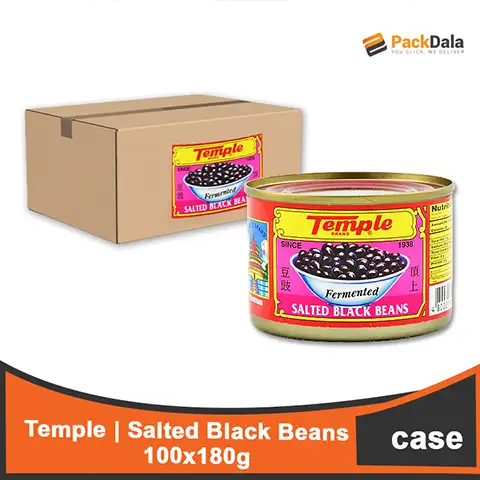 Picture of Temple Black Beans 100x180g CASE