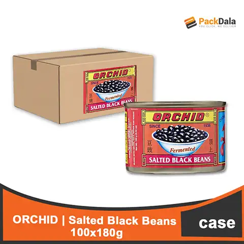 Picture of Orchid Black Beans 100x180g CASE