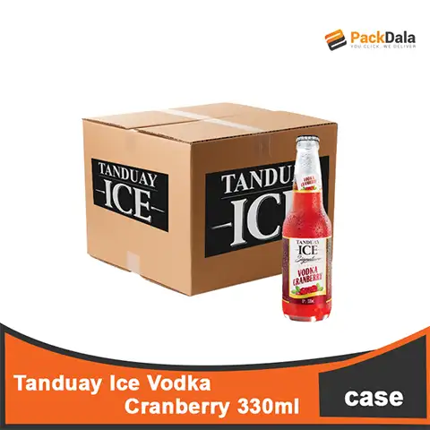 Picture of Tanduay Ice Vodka Cranberry 330mlx24 CASE