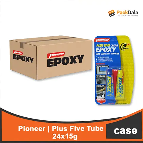 Picture of Plus Five Epoxy Tube 24x15g  CASE