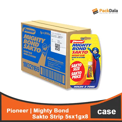 Picture of Mighty Bond Sakto Strip 5sx1gx8 CASE