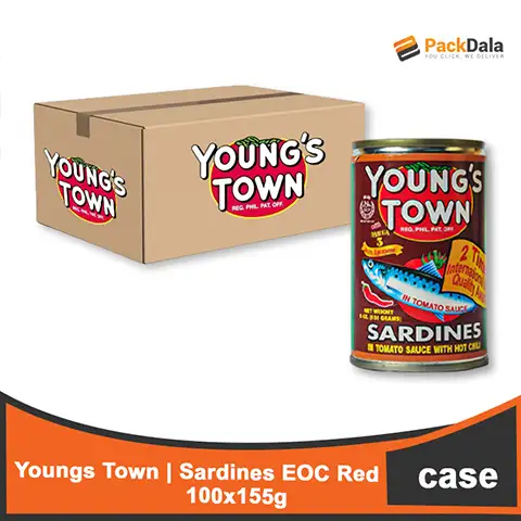 Picture of Youngs town sardines RED EOC 100 x 155g CASE