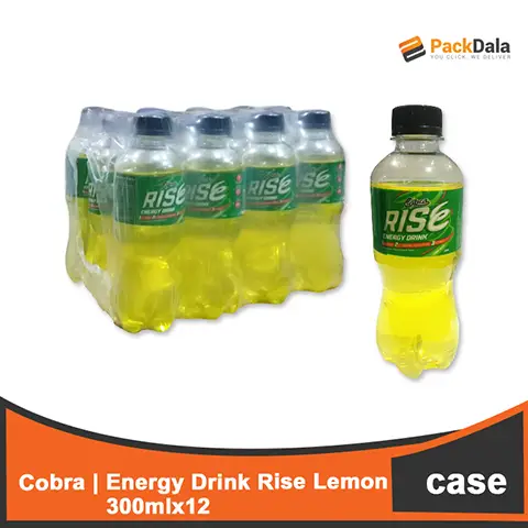Picture of Cobra Energy Drink Rise Lemon 300mlx12 CASE