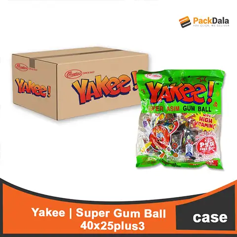 Picture of Yakee Super Gum Ball 40x25plus3  CASE
