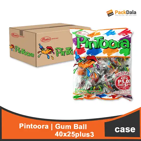 Picture of Pintoora Gum Ball  40x25plus3  CASE