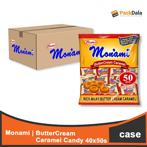 Picture of Monami buttercream caramel candy 40x50s  CASE