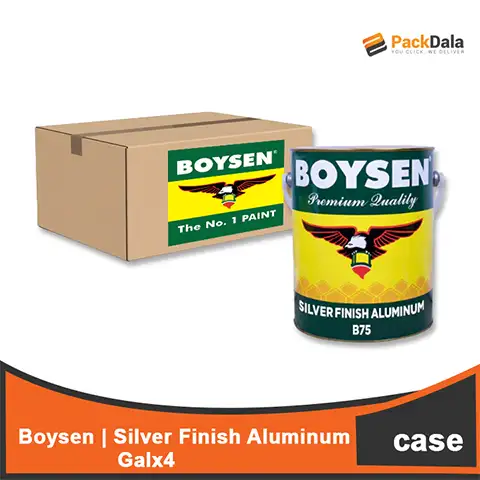 Picture of Boysen Silver Finish Aluminum Gal x 4 CASE