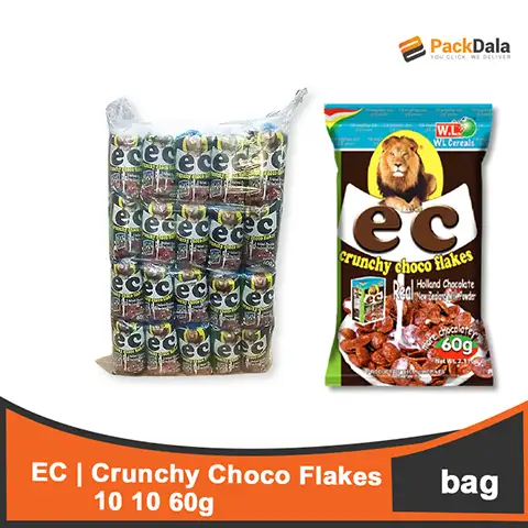 Picture of EC Crunchy Choco Flakes  10 10 60g BAG