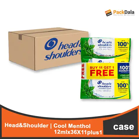 Picture of Head and Shoulder Cool Menthol 12mlx42x11plus1 CASE