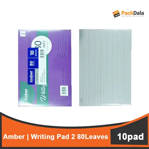 Picture of Amber Writing Pad 2 10pd per rm nrp PAD