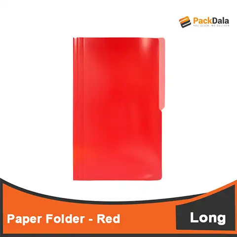 Picture of Paper Folder L Red 50pcx10rm per cs nrp