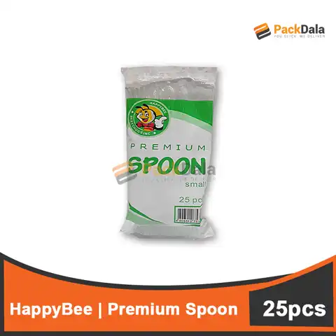 Picture of Happybee Plastic Spoon Small Trans 25sx100s nrp PACK