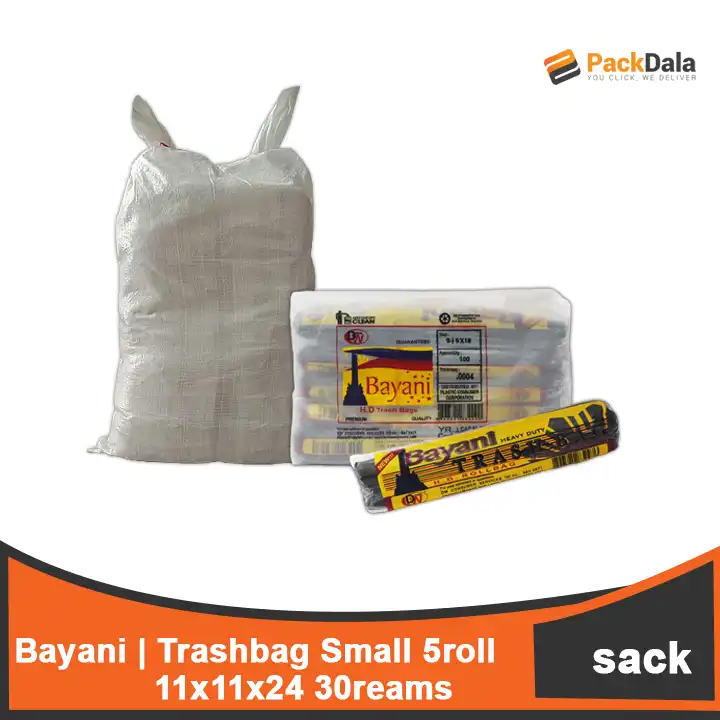 Picture of Bayani Trashbag Sm 9x9x18 5rollperrmx40rmpersck nrp SACK