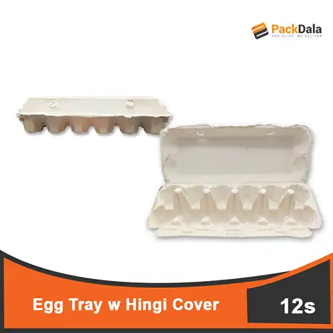 Picture of Egg Tray 12s w Hinge Cover 25pcs x 2packs