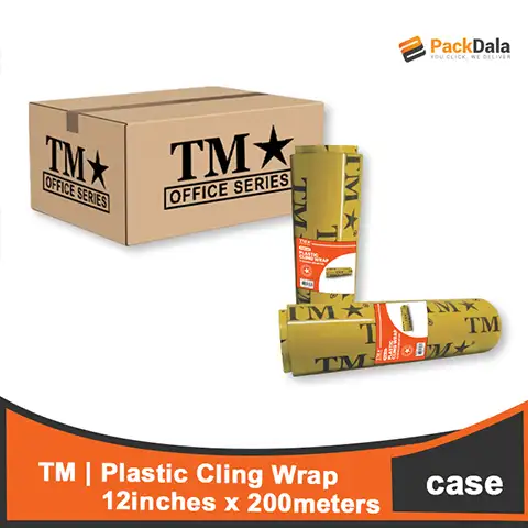 Picture of Plastic Cling Wrap 12inches PCW200 6rollspercs CASE