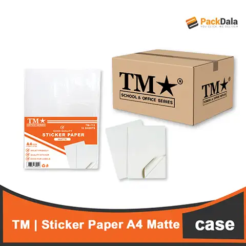 Picture of Sticker Paper A4 Matte TM712 120packspercs CASE