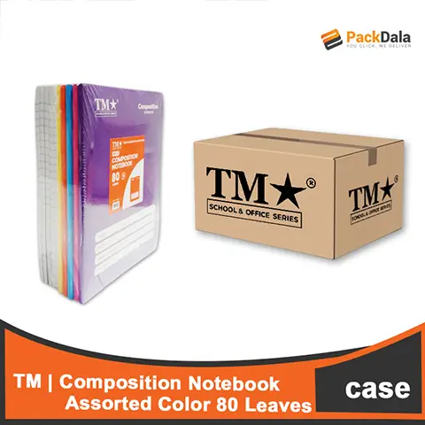 Picture of TM Notebook 80 Leaves Composition 20reamx10pcs NB3 CASE