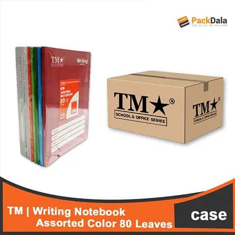 Picture of TM Notebook 80 Leaves Writing  20reamx10pcs NB1 CASE