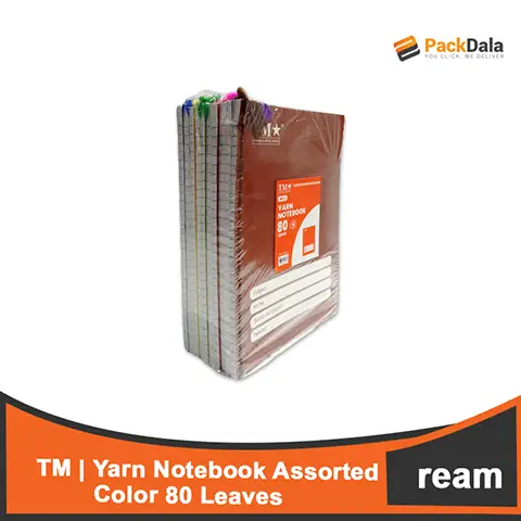 Picture of TM Notebook 80 Leaves Yarn 20reamx10pcs NB2 REAM