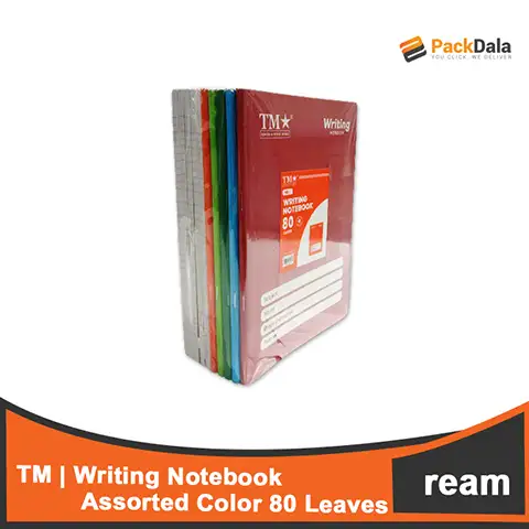Picture of TM Notebook 80 Leaves Writing  20reamx10pcs NB1 REAM