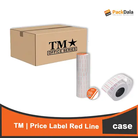 Picture of Price Label Red Line TM13203R 100roll x 10pcs CASE