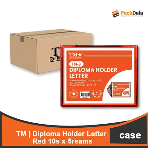 Picture of Diploma Holder Letter Red 10s x 5 rms percs nrp CASE