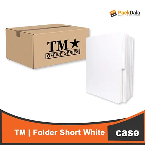 Picture of TM Folder Short White 14pts 100s 5reams x bdl  nrp TWF01 CASE