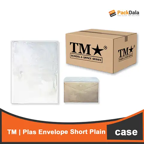 Picture of Plas Envelope Short Plain 500pcspercs nrp PE3 CASE