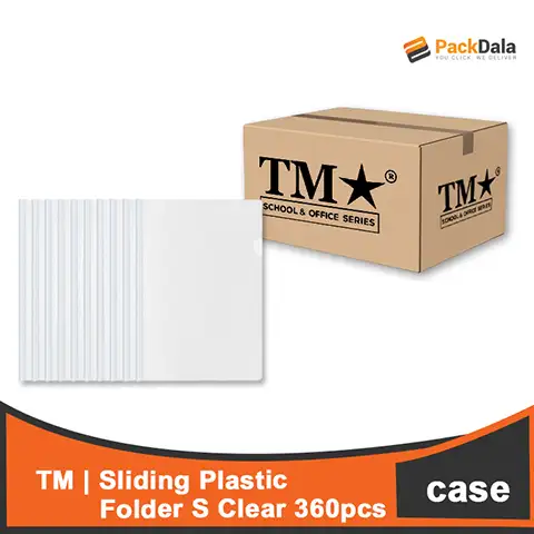 Picture of Sliding Plas Folder S Clear 360pcspercs nrp SPF1 CASE