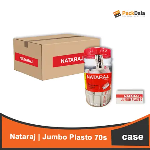 Picture of Eraser Jumbo Plasto 70s NAT70P 24jarspercs CASE