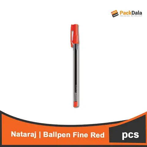 Picture of Nataraj Ballpen Fine Red 50s NAT621RD 24boxpercs PCS