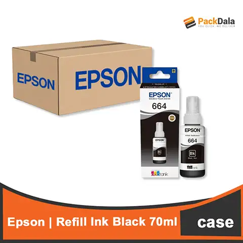 Picture of Epson Refill Ink Black 60pcsprcs 664 nrp CASE