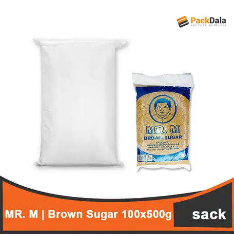 Picture of Mr M Brown Sugar 100x500g  SACK