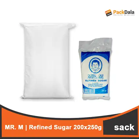 Picture of Mr M Refined Sugar 200x250g  SACK