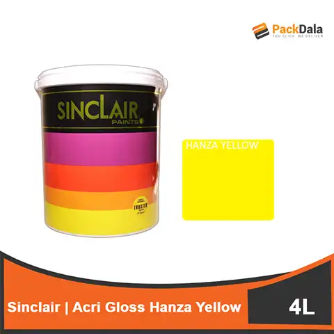 Picture of SINCLAIR Acri Gloss Hanza Yellow 4Lx4pcs rp PCS