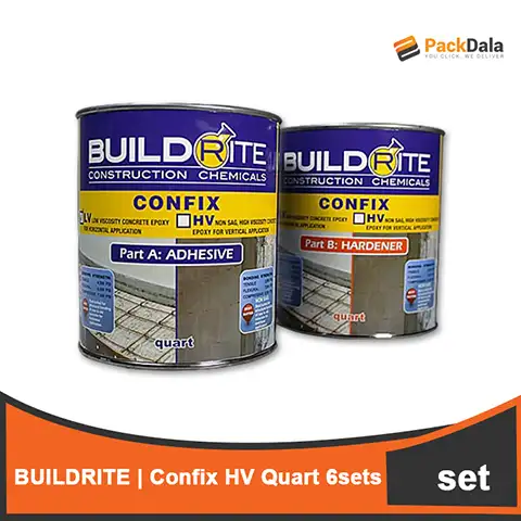 Picture of BUILDRITE Confix HV Quartsetx6sets rp set