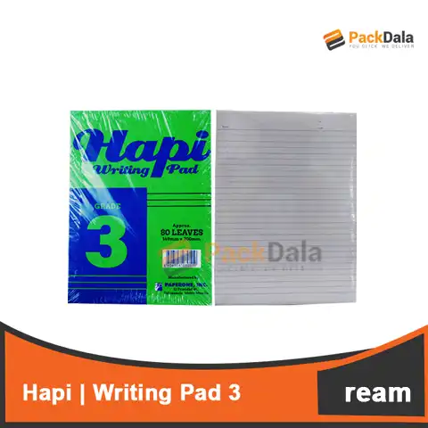 Picture of Hapi Writing Pad 3 10rmx10pds per cs nrp REAM