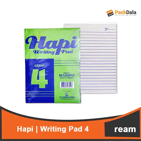 Picture of Hapi Writing Pad 4 10rmx10pds per cs nrp REAM